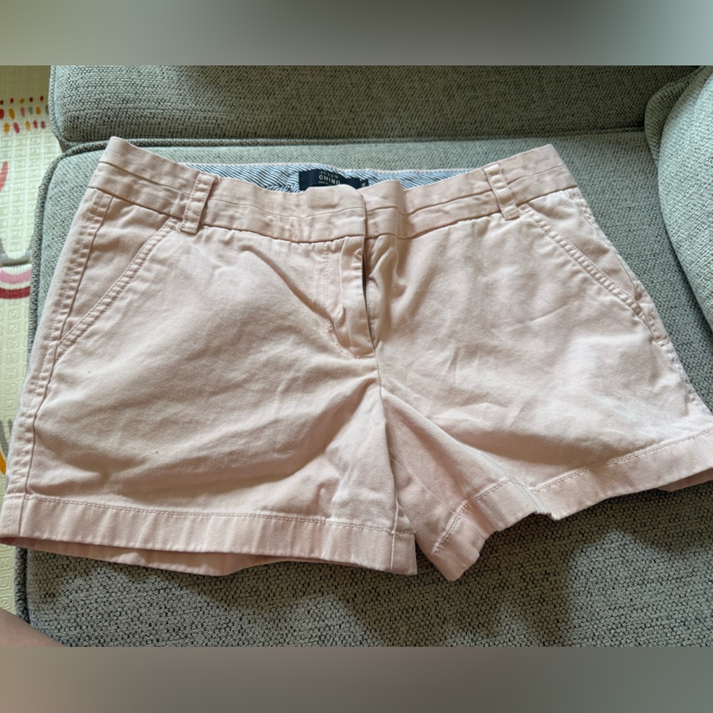 Women's Pink Shorts jcrew chino 3.5”